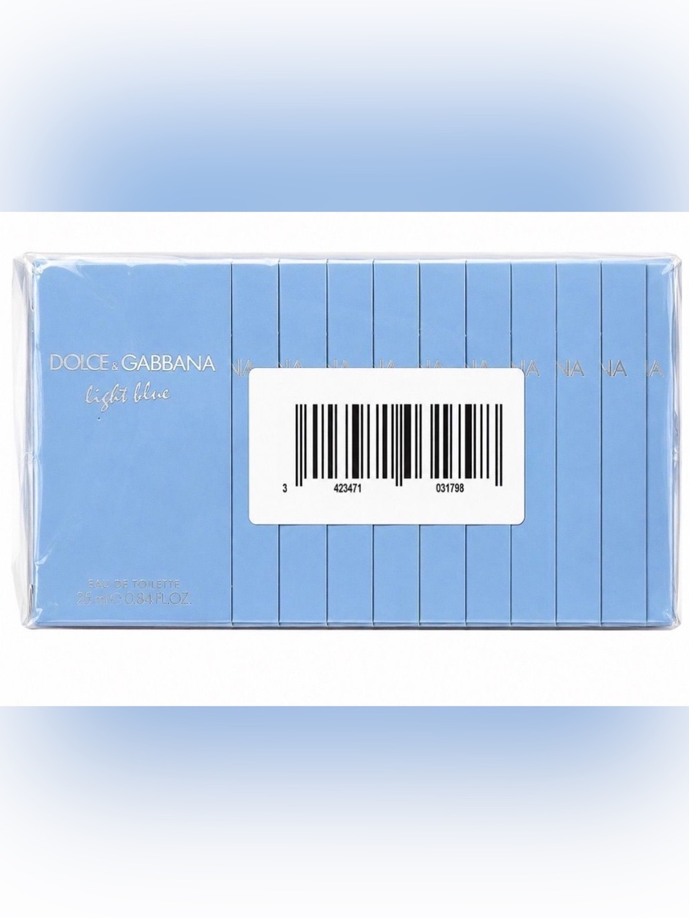 Woman’s Dolce & Gabbana Light Blue x12 samples